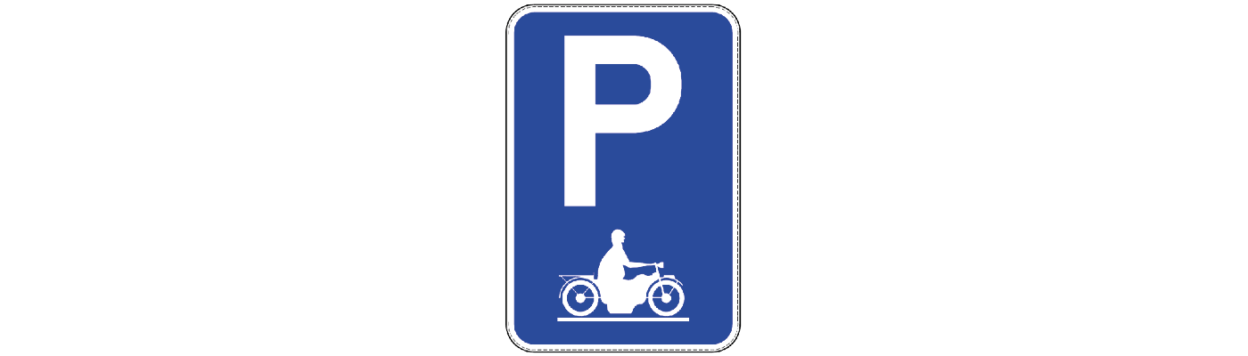 E9i Parking for motorbikes only