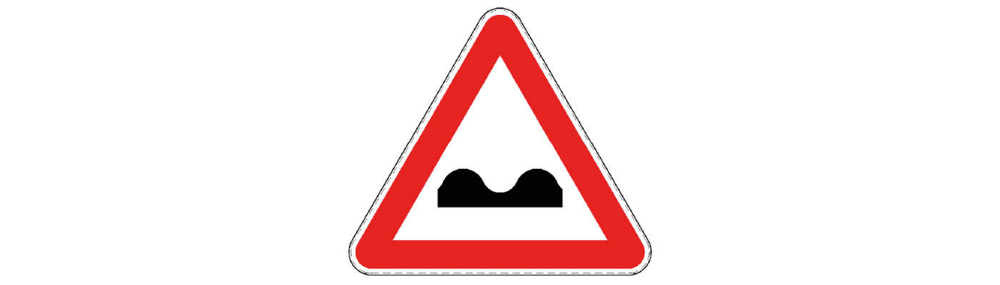 A13 Uneven road surface