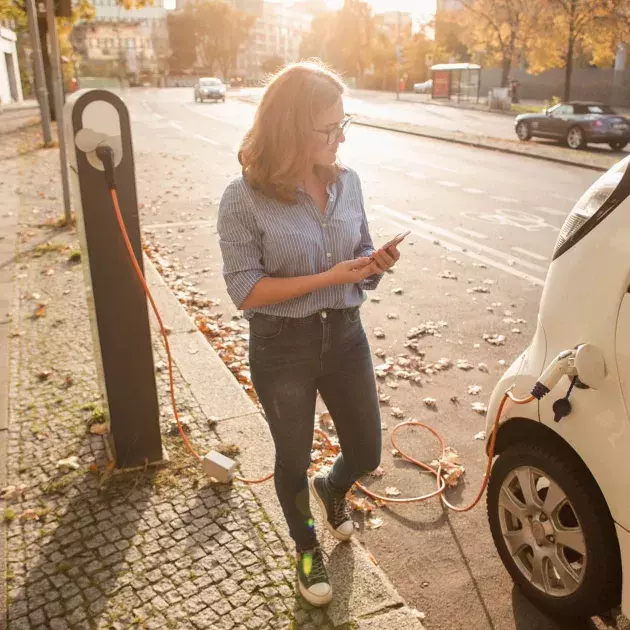 smartphone app opladen elektrische auto